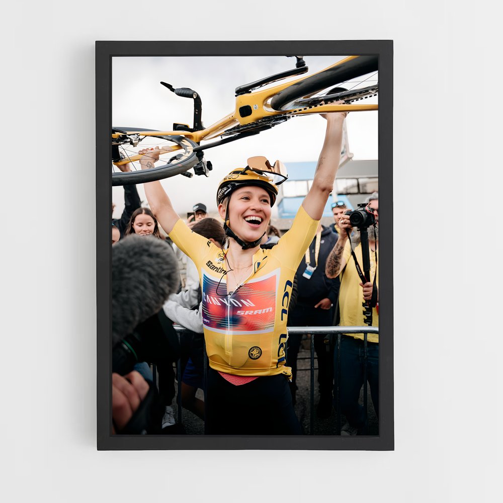 Poster Tour france soulève – affiche Cyclisme (vue 2)